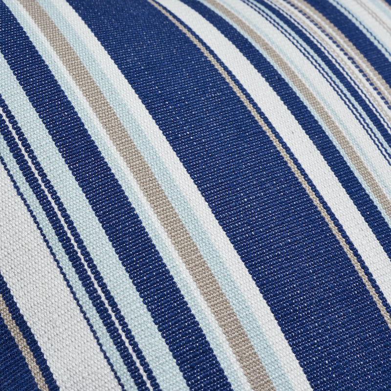 PONDEROSA STRIPE I/O 18" PILLOW Navy Blue