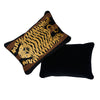 JOKHANG TIGER VELVET PILLOW Brown&Black