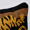 JOKHANG TIGER VELVET PILLOW Brown&Black