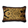 JOKHANG TIGER VELVET PILLOW Brown&Black