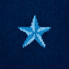 STAR EPINGLE PILLOW Blue
