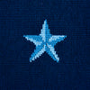 STAR EPINGLE PILLOW Blue  