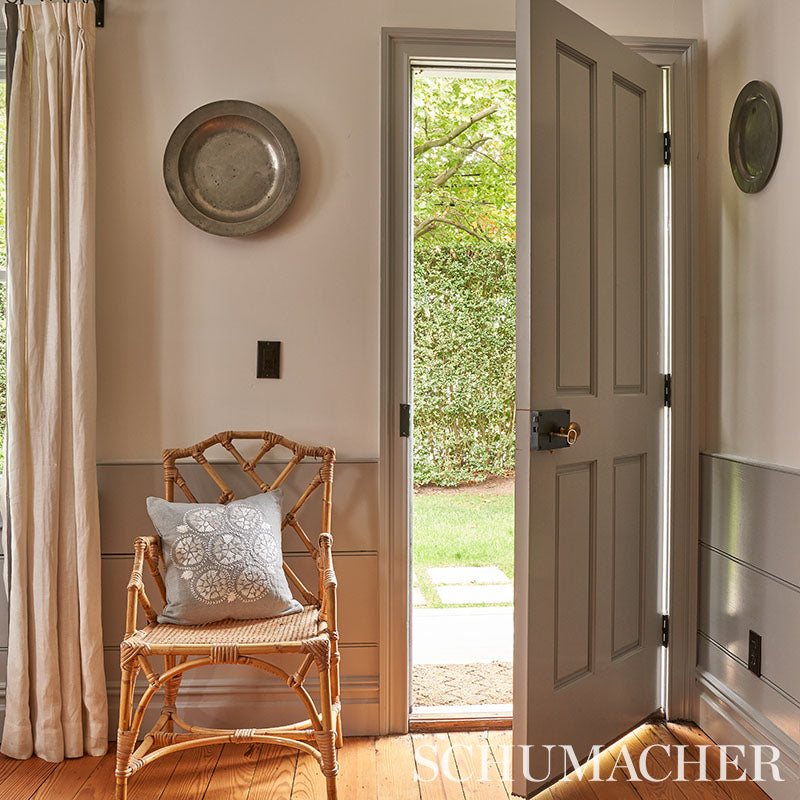 ISLA HAND EMBROIDERY 16" PILLOW Sky