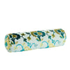 JENNIE VELVET BOLSTER PILLOW Peacock&Celadon