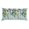 JENNIE VELVET PILLOW Peacock&Celadon