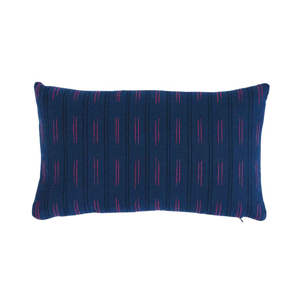 Ainsley Stripe I/O Pillow Navy