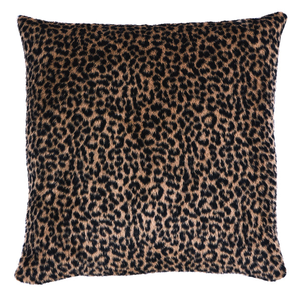 Lilya Leopard 20" Pillow Natural | Schumacher Pillows