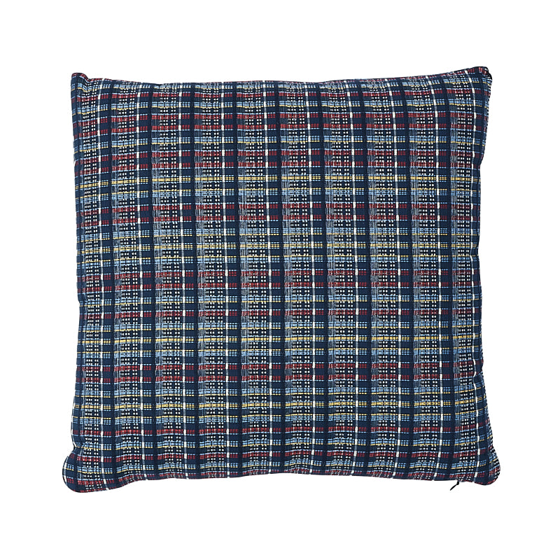 Zealand Check 16" Pillow Navy