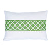 ZELLA PILLOW Green&White