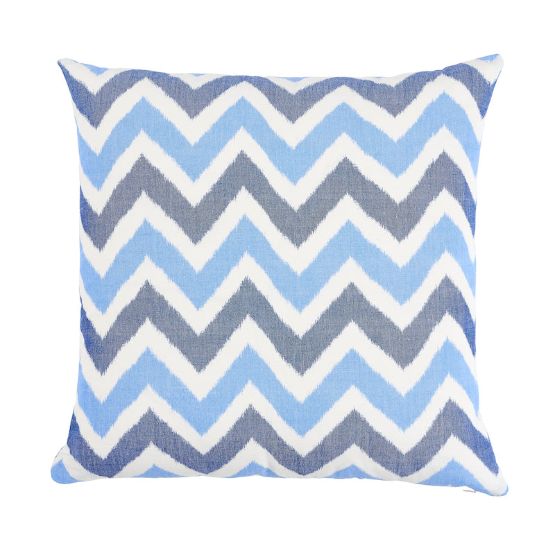 Vedado Ikat 22" Pillow Indigo