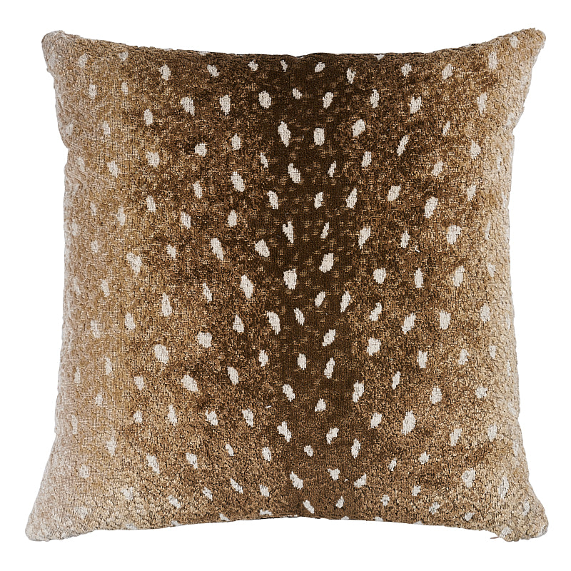 Axis Velvet 22" Pillow Fawn