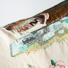 ROYAL SILK EMBROIDERY PILLOW Multi