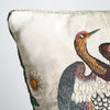 ROYAL SILK EMBROIDERY PILLOW Multi
