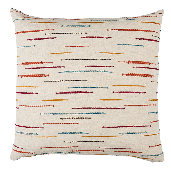Leland Stripe 22" Pillow Multi | Schumacher Pillows