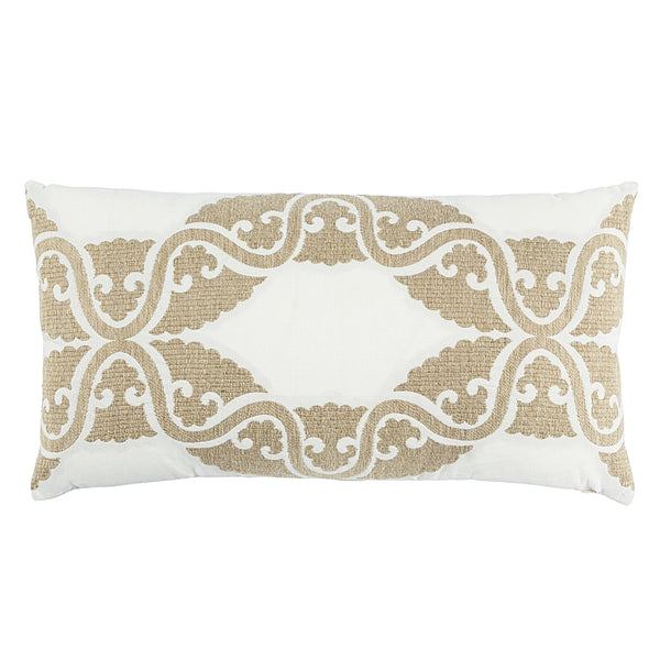 Siljan Pillow Ivory | Schumacher Pillows