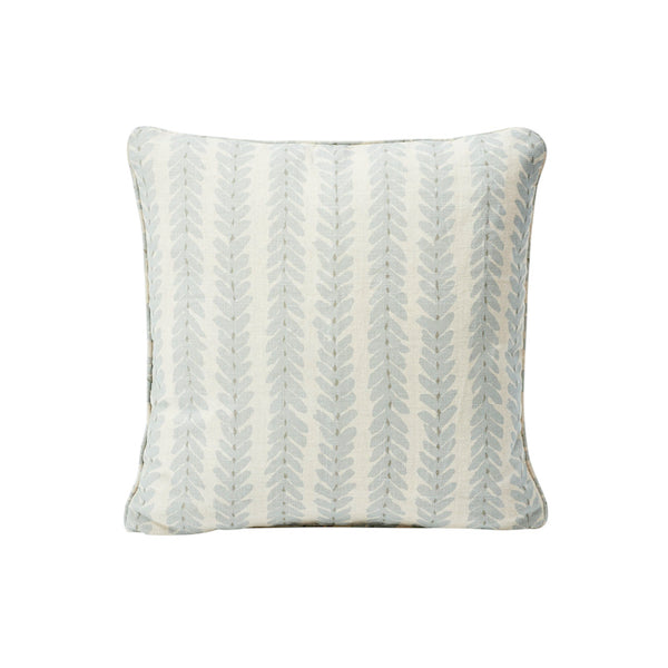 Woodperry 18" Pillow Blue | Schumacher Pillows