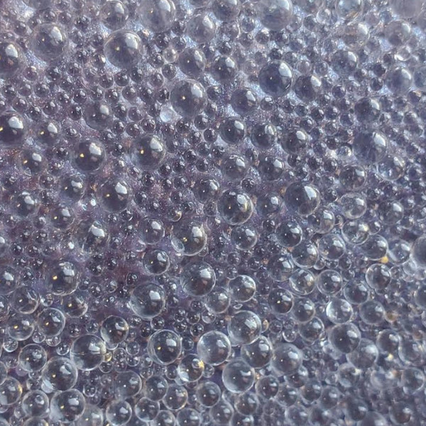 Gleaming Glambeads Purple Metallic Glass Bead Wallcovering