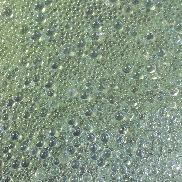 Gleaming Glambeads Melon Metallic Glass Bead Wallcovering