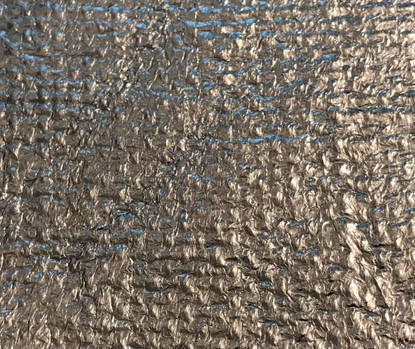 Sharon Metallic Weave Wallpaper - Gunmetal | Glitter Walls