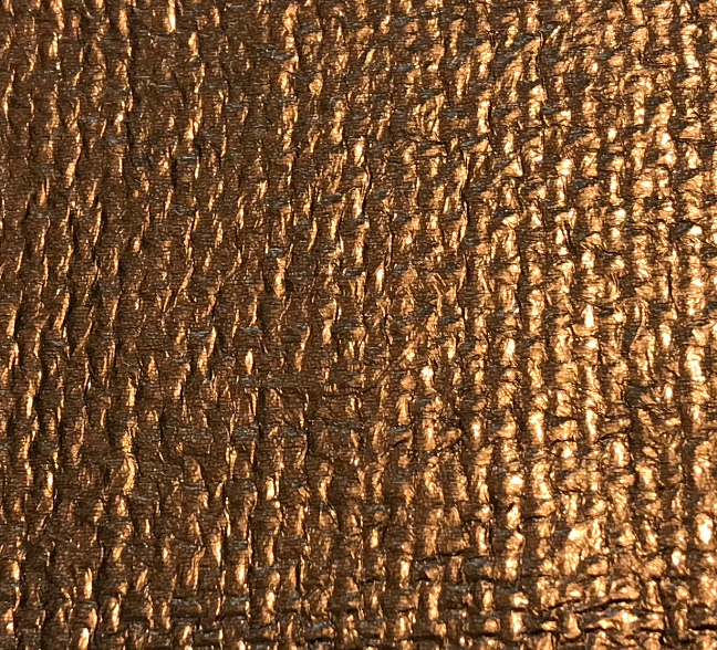 Sharon Metallic Weave Wallpaper - Bronze | Glitter Walls