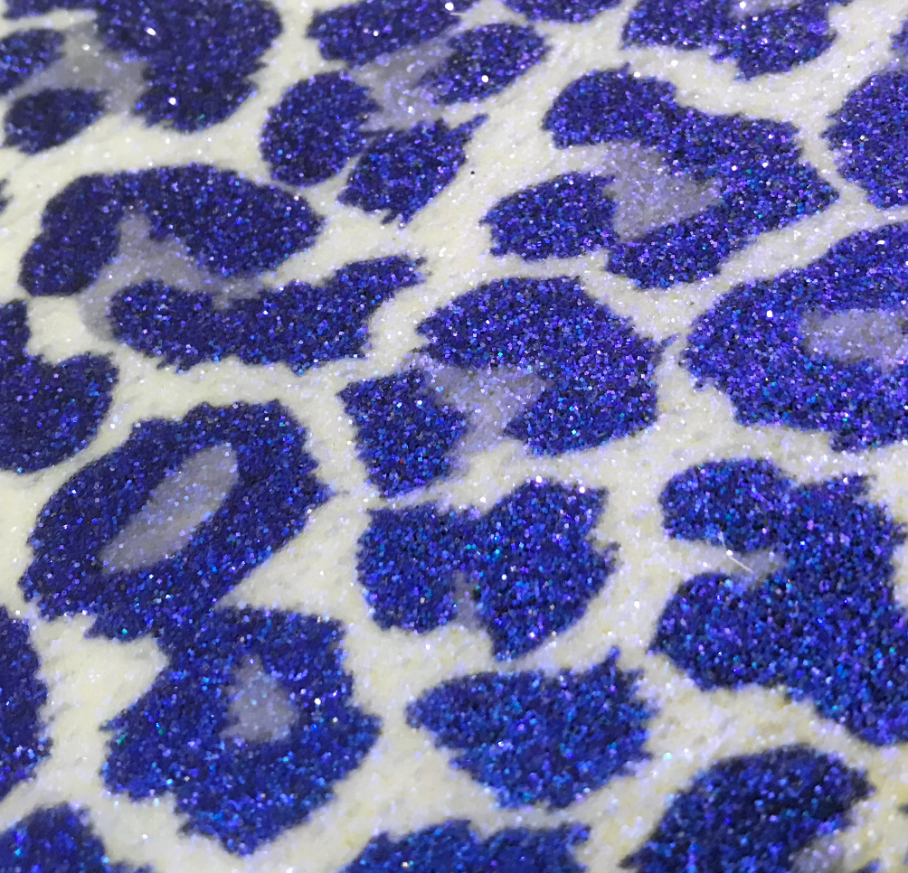 Leopard Glitter Wallpaper - Snow Leopard | Glitter Walls