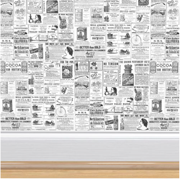 Campton Newspaper Wallpaper