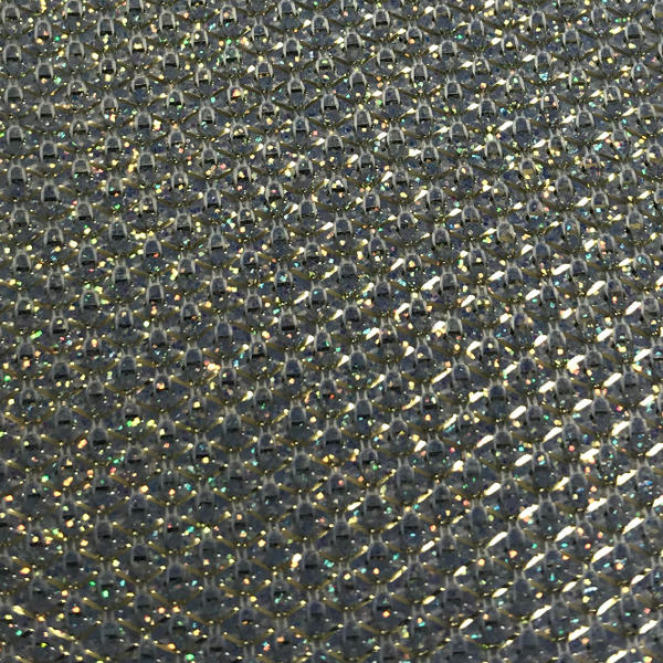 Metallic Threads Glitter Wallpaper - White/Gold/Disco Blue | Glitter Walls