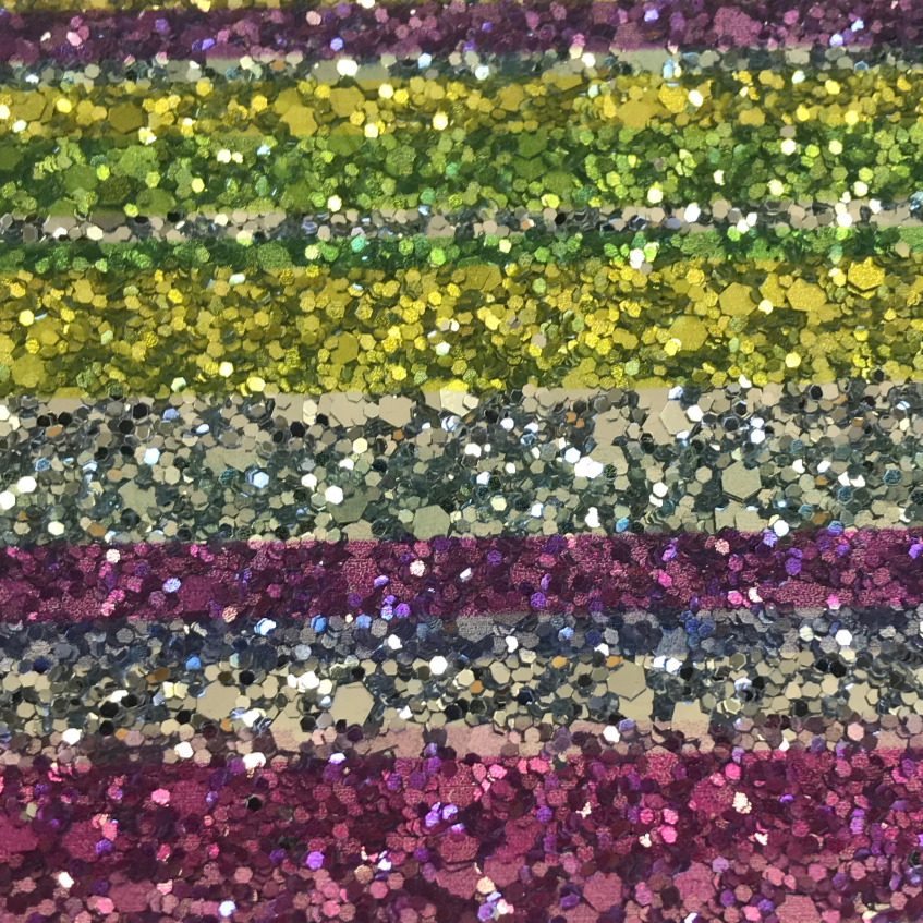 Stripe Glitter Wallpaper - Multi | Glitter Walls