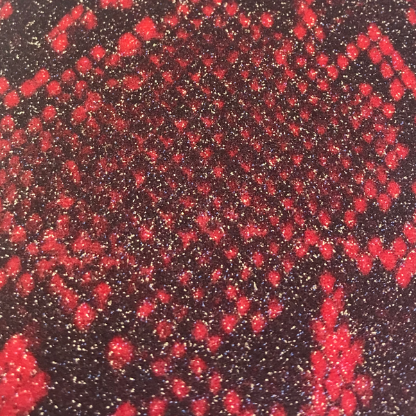 Snake Glitter - Red | Glitter Walls