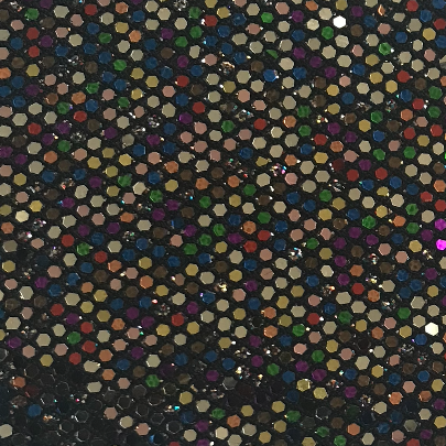 Fishnet Sequin Glitter Wallpaper - Black Multi | Glitter Walls
