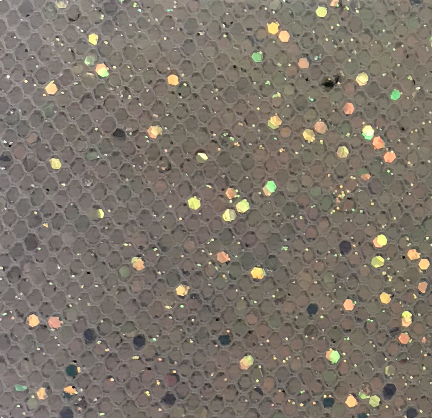 Fishnet Sequin Glitter Wallpaper - White Ice Blue | Glitter Walls