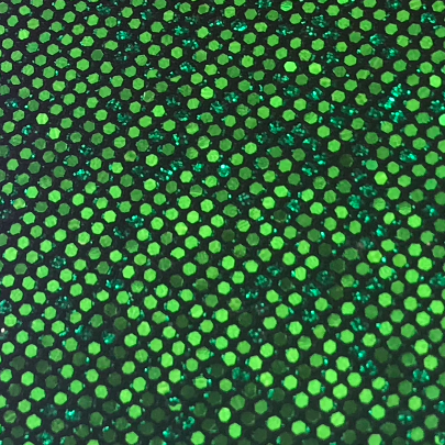Fishnet Sequin Glitter Wallpaper - Black Green | Glitter Walls