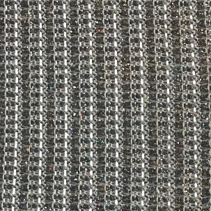 Glitter Threads Fabric Wallpaper - White Silver Multi | Glitter Walls