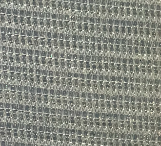 Glitter Threads Fabric Wallpaper - White Silver Blue | Glitter Walls