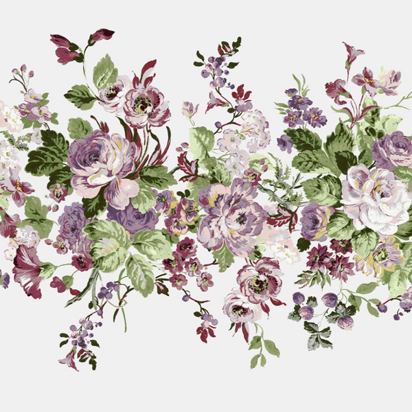 Laura Ashley Rosemore Grape Mural