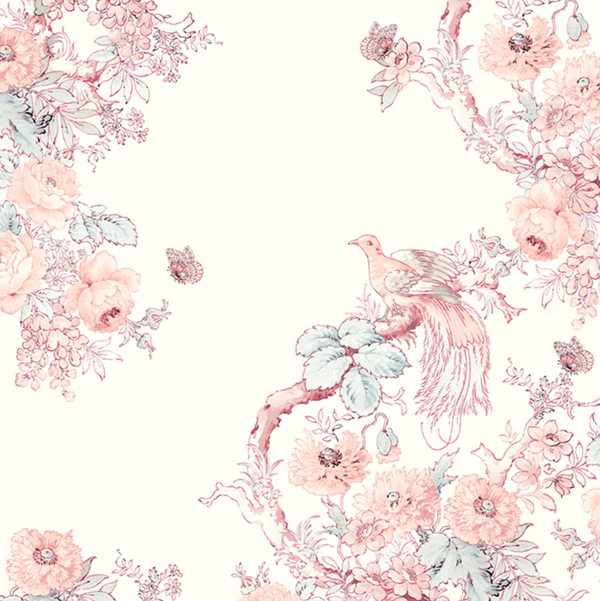 Laura Ashley Birtle Blush Mural