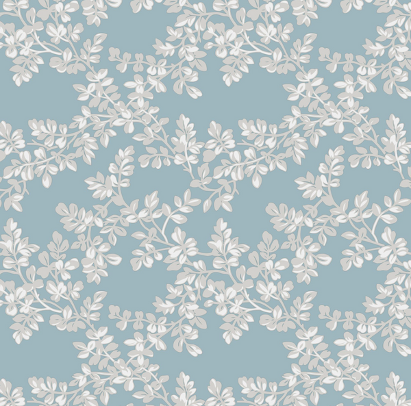 Laura Ashley Burnham Pale Seaspray Wallcovering