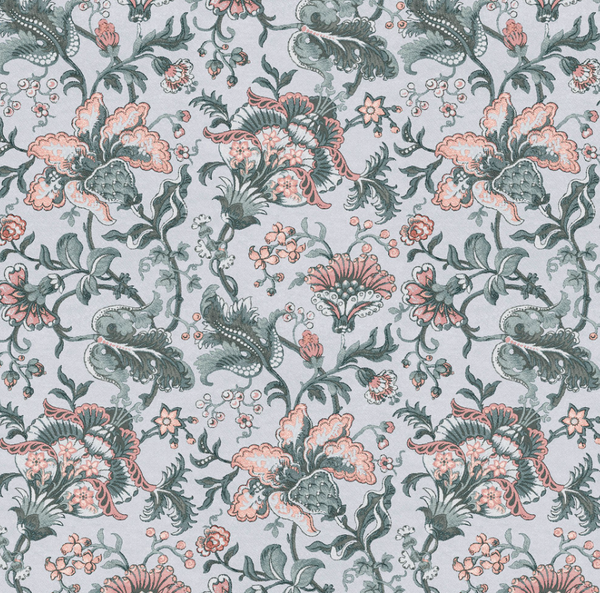 Laura Ashley Portia Pale Slate Wallcovering