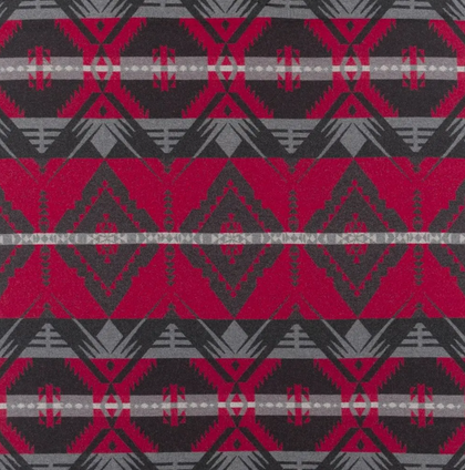 Blackstone River Blanket - Cochineal Red | Ralph Lauren Fabric