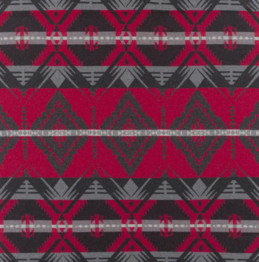 Blackstone River Blanket - Cochineal Red