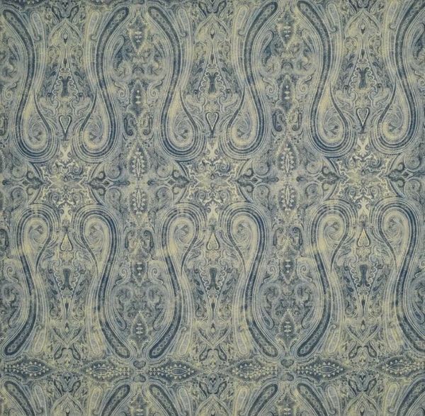 Birchwood Paisley Dusk Blue - Light Beige Fabric | Ralph Lauren