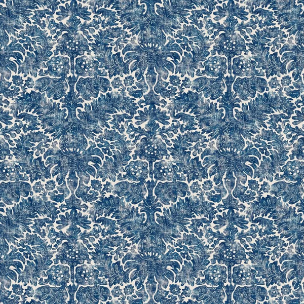 Pigalle Batik Ink Black - Off-White Fabric | Ralph Lauren