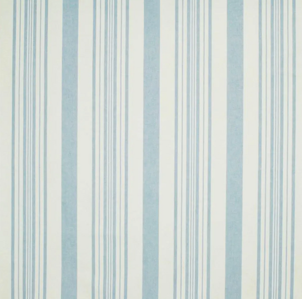 Beach Road Dhurrie Stripe Seaspray - Off-White Fabric | Ralph Lauren