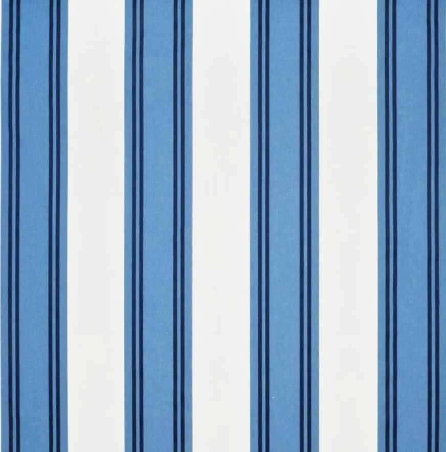 Garland Stripe - Royal Blue | Ralph Lauren Fabric