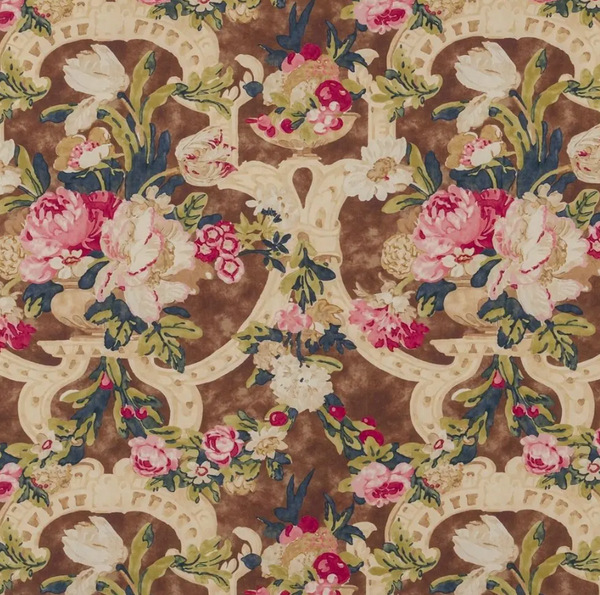 Hathersage Floral Juniper Berry Multi - Brown Fabric | Ralph Lauren