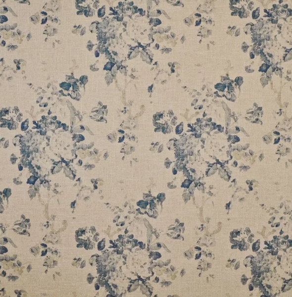 Jardin Floral - Artists Blue | Ralph Lauren Fabric