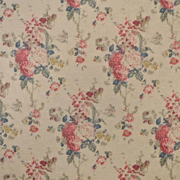 Jardin Floral Summer Linen Beige Multi - Beige Fabric | Ralph Lauren