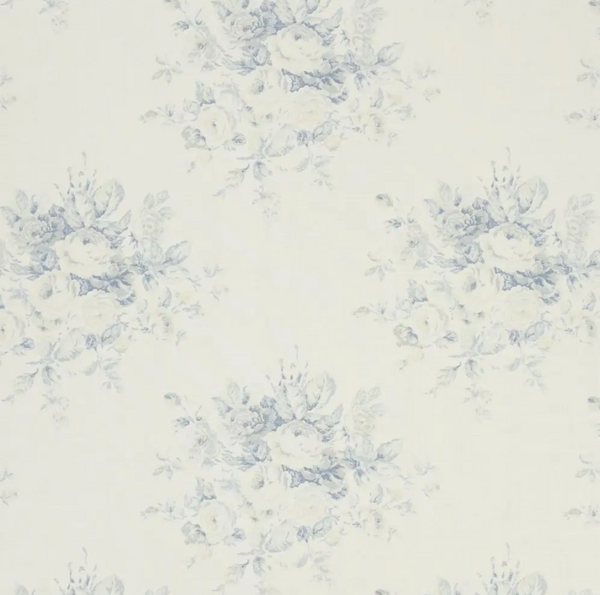 Wainscott Floral - Chambray | Ralph Lauren Fabric