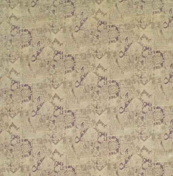 Cornelius Velvet Amethyst Purple - Beige Fabric | Ralph Lauren