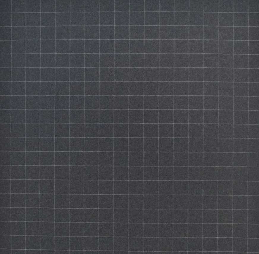 Eamon Tattersal - Charcoal | Ralph Lauren Fabric